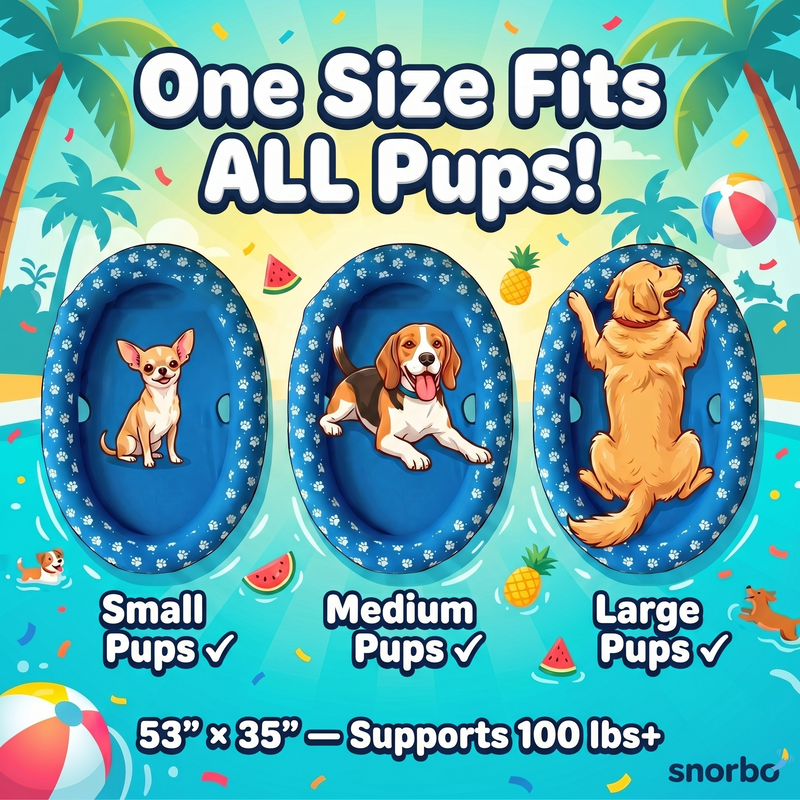 Dog Pool Float